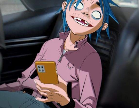 Cena do novo clipe da banda Gorillaz (Reprodução)