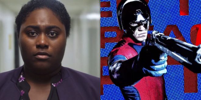 Danielle Brooks como Taystee em "Orange is the New Black/John Cena em teaser do novo "O Esquadrão Suicida" (Reprodução/Reprodução)