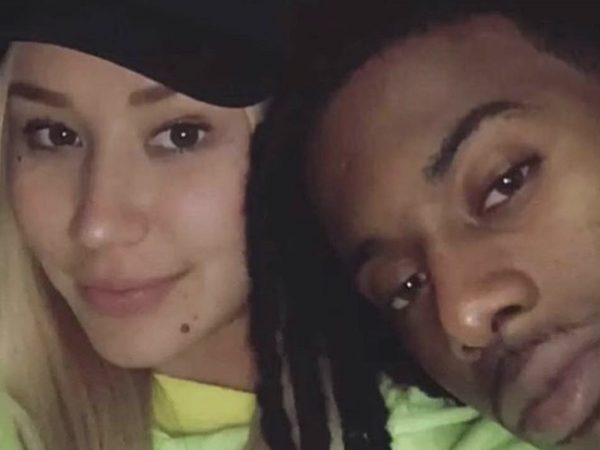Iggy Azalea e Playboi Carti em foto publicada nas redes sociais (Reprodução)