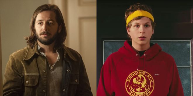 Michael Angarano em "This is Us"/Michael Cera em "Juno" (Reprodução)
