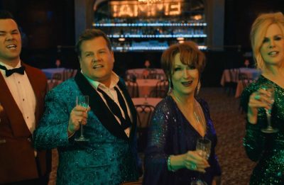 O elenco traz James Corden, Meryl Streep e Nicole Kidman (Reprodução)