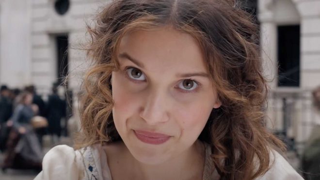 Millie Bobby Brown recentemente também estrelou e produziu "Enola Holmes", para a Netflix (Reprodução)