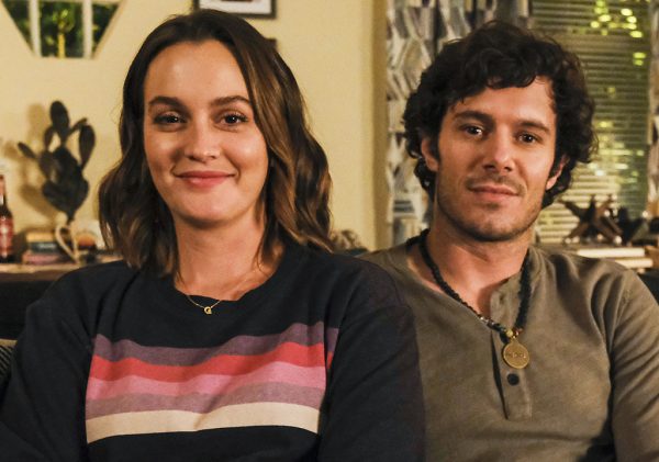 Leighton Meester e Adam Brody em foto promocional de "Single Parents" (Reprodução)