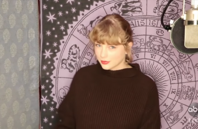 Taylor Swift não compareceu à premiação pois estava regravando as músicas antigas (Reprodução)