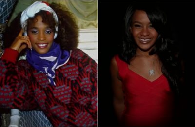 Whitney e Bobbi: muitas coincidências permearam a vida de mãe e filha (Reprodução)