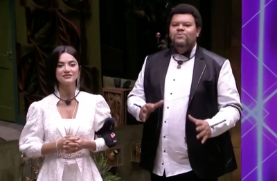 Programa foi um sucesso de audiência e premiou Thelma Assis (Reprodução)