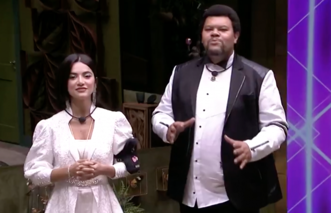 Programa foi um sucesso de audiência e premiou Thelma Assis (Reprodução)