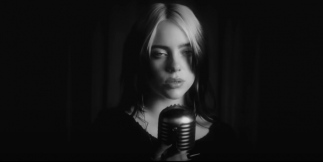 Billie é a artista mais jovem a gravar uma música para a franquia 007 (Reprodução)