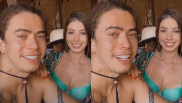 Whindersson Nunes e Maria Lina Deggan em foto publicada no Instagram (Reprodução)