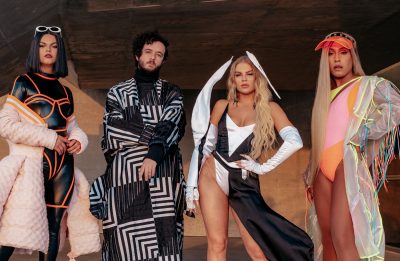 Novo álbum do grupo traz participações de Linn da Quebrada, Cleo e mais (Foto: Divulgação)