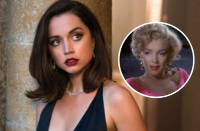Ela dá vida à icônica atriz e cantora no filme "Blonde" (Reprodução)