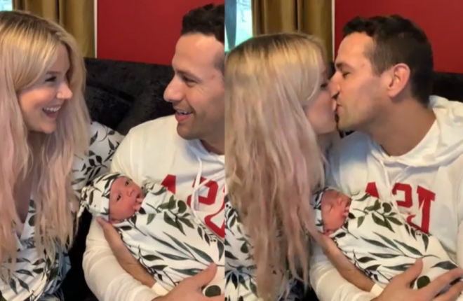 Violet é filha de Joss Stone com o namorado Cody DaLuz (Reprodução/Facebook)