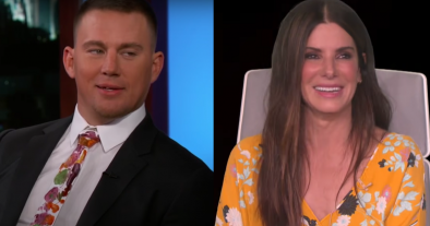Tatum será modelo de capa de livro e Bullock interpretará uma romancista (Reprodução / Youtube)