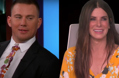 Tatum será modelo de capa de livro e Bullock interpretará uma romancista (Reprodução / Youtube)