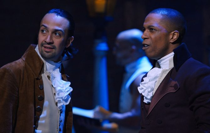 A produção conta a história de um dos pais fundadores dos EUA, Alexander Hamilton (Disney+ / Divulgação)