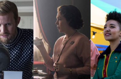 A produção será exibida no Natal (Fotos: Alex Bailey / Netflix, Netflix / Divulgação e Sam Taylor / Netflix