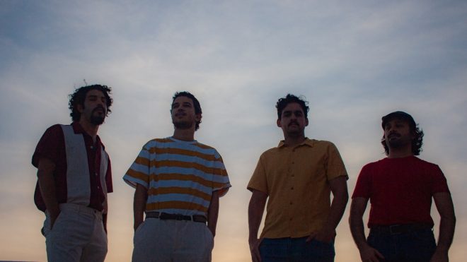 Atualmente, a banda baiana está no processo de criação de seu segundo disco (Kian Shaikhzadeh / Divulgação)