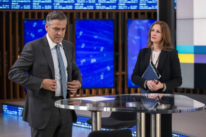 Clooney e Roberts já contracenaram em "Jogo do Dinheiro", de 2016 (Sony Pictures / Divulgação)
