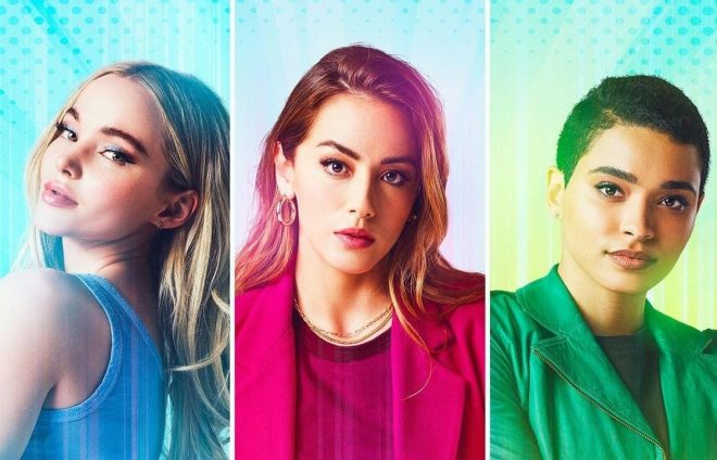 Dove Cameron, Chloe Bennet e Yana Perrault vão interpretar as protagonistas (Reprodução)