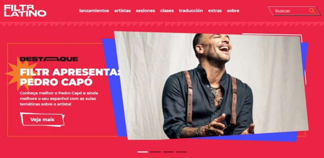 Site já conta com diversos conteúdos (Reprodução)