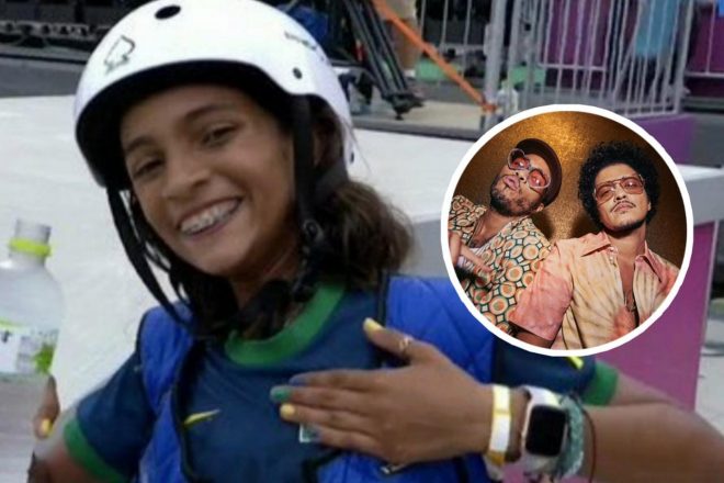 A skatista brasileira tem apenas 13 anos (Reprodução)