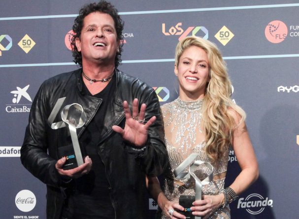 Ambos venceram o Latin Grammy 2017 pelo sucesso "La Bicicleta" (Foto: Getty Images)