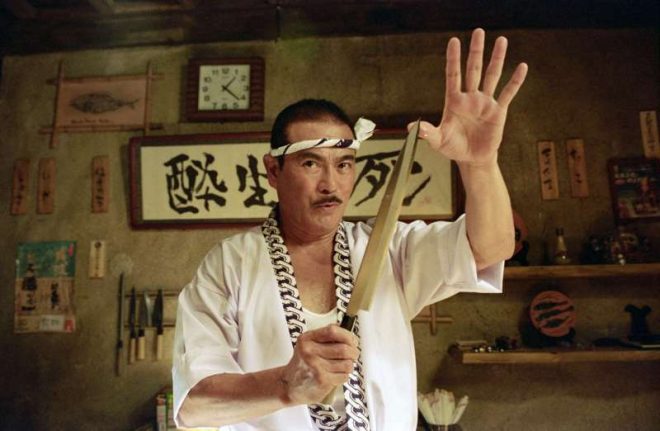 Ele interpretou Hattori Hanzo no filme de Quentin Tarantino (Reprodução)