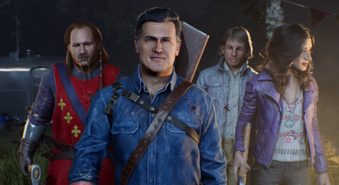 Game terá personagens dos filmes e séries da franquia "Evil Dead" (Reprodução)