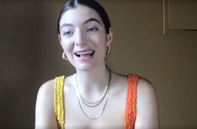 A artista participou do programa no último domingo, dia 22 (Reprodução)