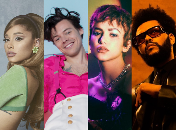 Ariana Grande, Harry Styles, Manu Gavassi e The Weeknd farão filmes e séries (Divulgação)