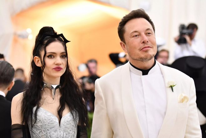 Elon Musk e Grimes (Foto: Charles Sykes/Invision/AP/Shutterstock)