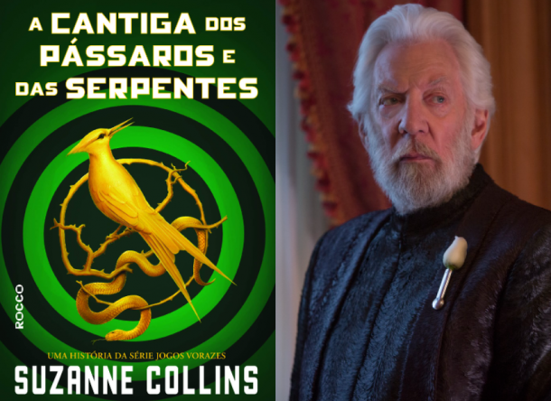 O livro é sobre Coriolanus Snow (Rocco, Lionsgate / Divulgação)