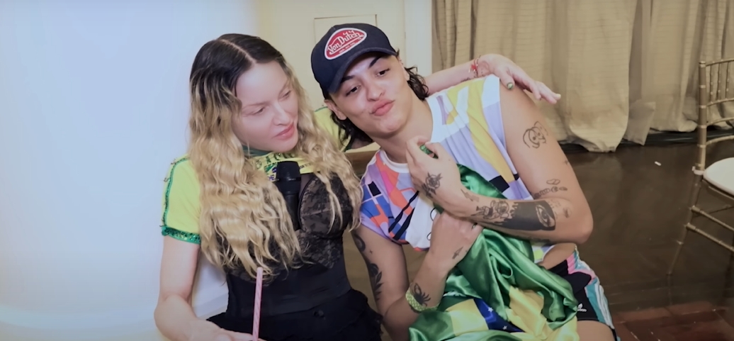 Madonna e Pabllo Vittar se divertem em vídeo com bastidores da “Celebration Tour” no Rio
