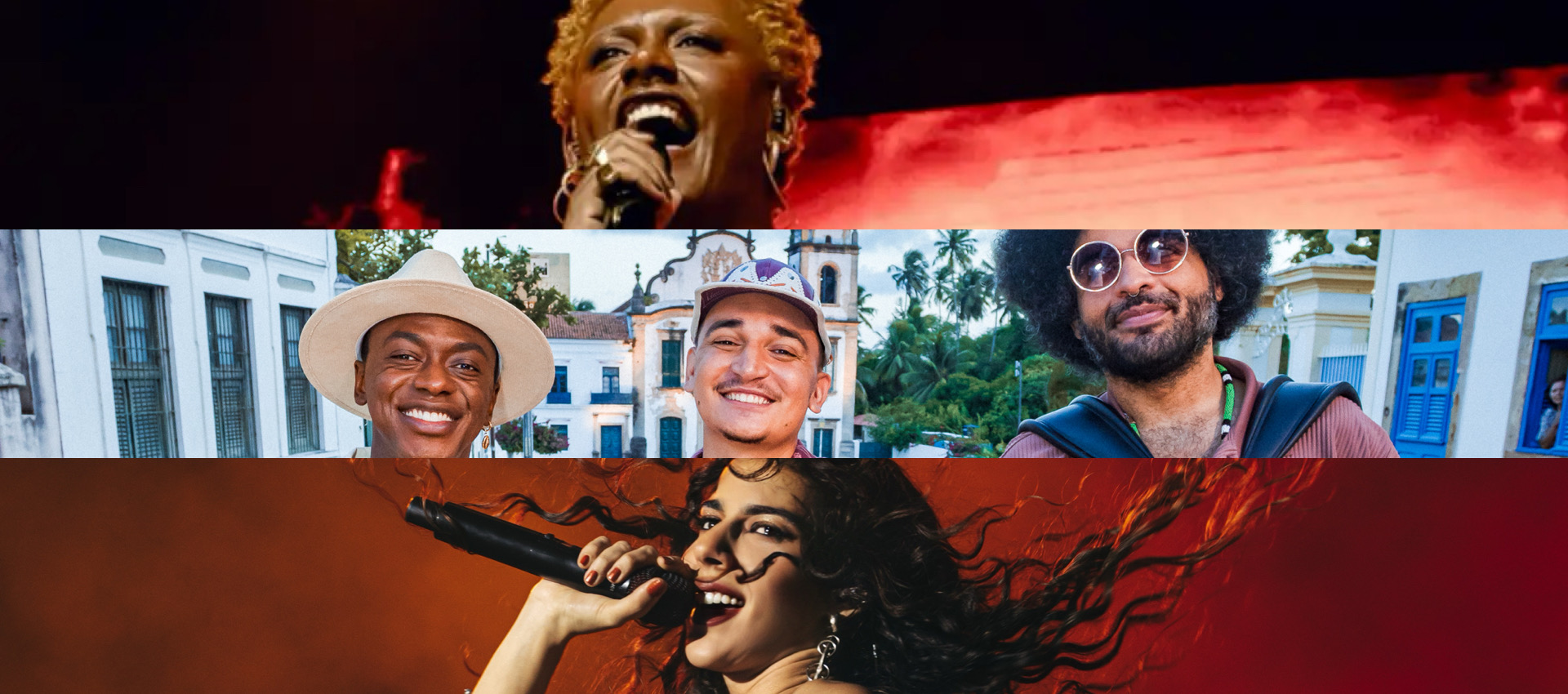 (Fotos: Larissa Kreilli, Kaio Cads e Ian Rassari/Divulgação)