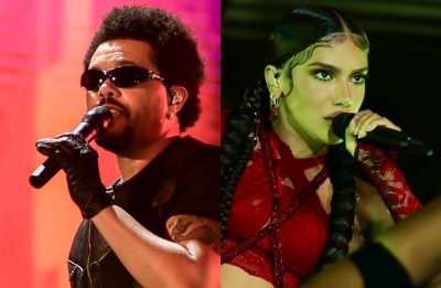 The Weeknd e Anitta cantam parceria inédita em show; ouça “RIO”