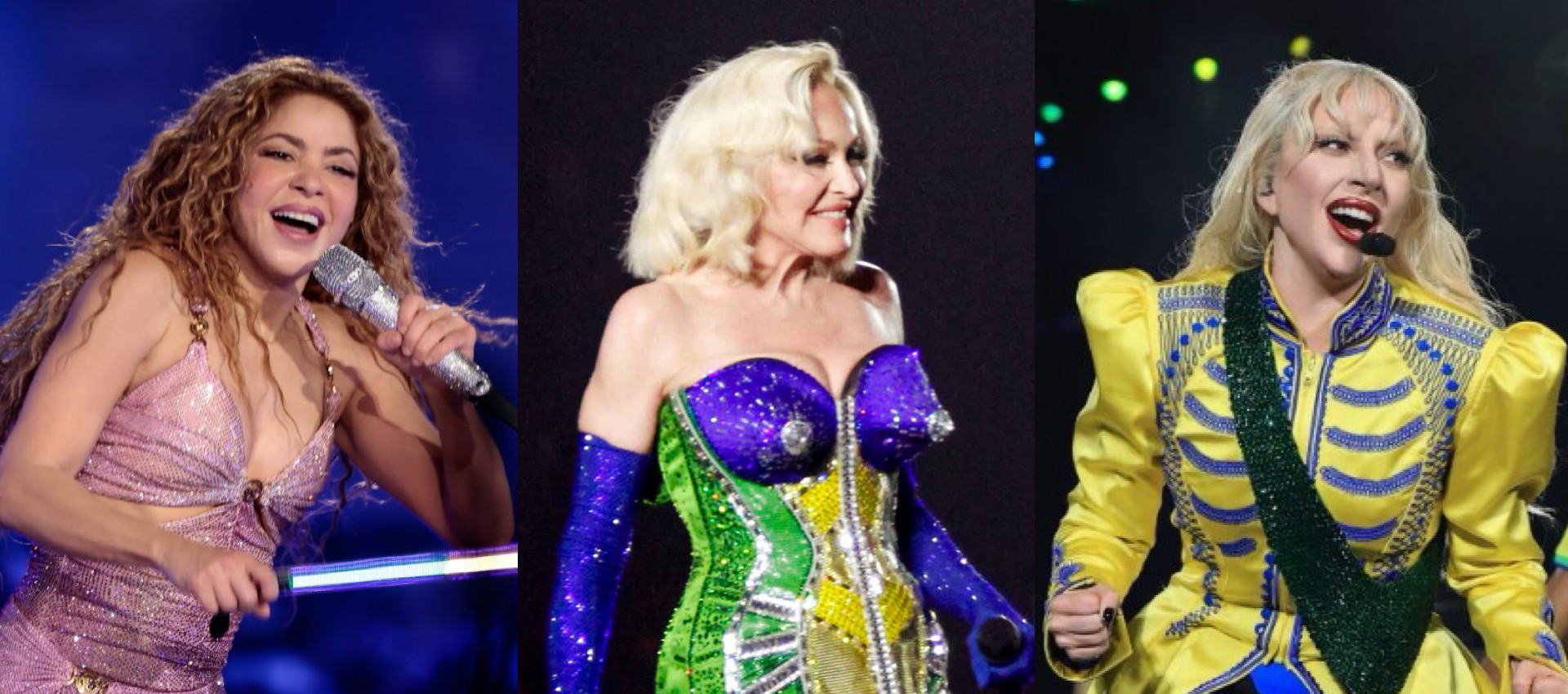 (Fotos: Dri Spaca/Papelpop; Victor Chapetta/AgNews; Kevin Mazur/Live Nation)