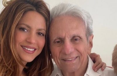 Shakira descobriu sobre AVC de pai horas antes de megashow em Copacabana, diz revista