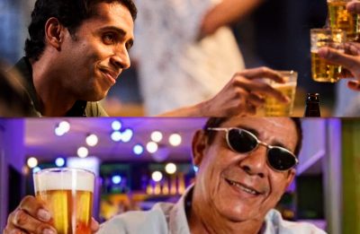 Mosquito é Zeca Pagodinho em 1º foto de cinebiografia: veja quem é quem